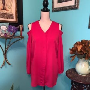 Chico’s Cold Shoulder Women’s Blouse